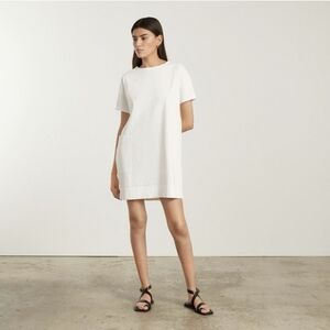 Everlane white dress Japanese GoWeave A-Line, NWOT